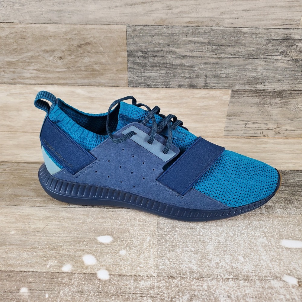 Under Armour Threadborne Shift Mens Shoe Sz 9 Bayou Blue Lace Up Low Top Sneaker